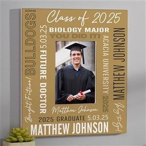 All About Grad Personalized Frame- 5x7 Vertical Wall - 53062-W