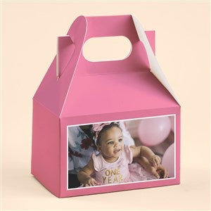 Party Photo Personalized Favor Boxes - Small - 53096-S