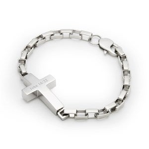 Engraved Cross Urn Bracelet - 53121