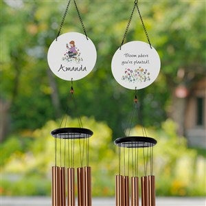 Garden philoSophies® Personalized Wind Chimes - 53240