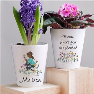 Garden philoSophies® Personalized Mini Flower Pot - 53242