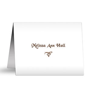 Custom Stationery Note Cards - Signature Style - 5765-N