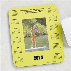 35 Quotes Photo Calendar Personalized Mouse Pad - 6060