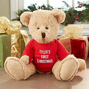 First Christmas Personalized Teddy Bear - 6484