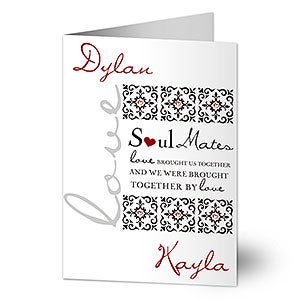 Soul Mates Greeting Card - 7472