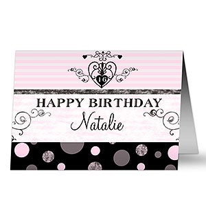 Sweet Birthday Personalized Greeting Card - 7491