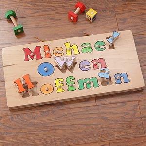 personalized name puzzle for toddlers