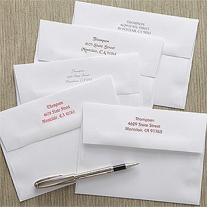 Return Address Imprinted 5frac14; x 7frac14; Envelopes - 7833