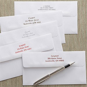 Return Address Imprinted<br>4frac14; x 8frac14; Envelopes - 7914