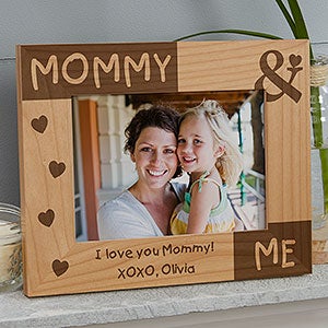 Personalized Picture Frames - Mommy  Me 4x6 - 8238-S