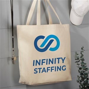 Personalized Logo Tote Bag - 20quot; x 15quot; - 8545
