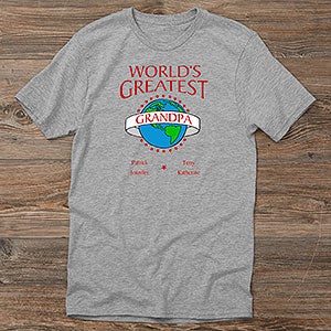Worlds Greatest Personalized Hanes® Adult T-Shirt - 9124CT
