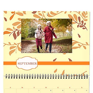 Through The Year Personalized Photo Wall Calendar - 9156