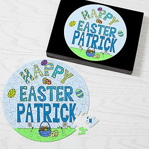 Happy Easter Personalized 68 Pc Puzzle - 9687-68