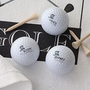 Wedding Party Golf Ball Set of 12 - Non Branded - 9750-B12