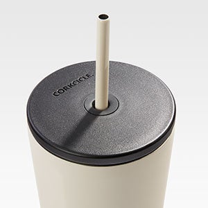 Engraved Corkcicle 24oz Cold Cup with Straw Latte