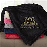 Personalized Graduation Fleece Blankets - 23202