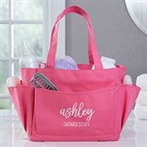 Personalized College Shower Caddy - Scripty Name - 23210