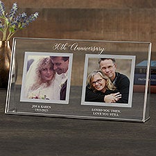 Personalized Anniversary Signature Photo Frame