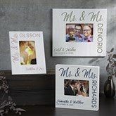 Personalized Wedding Box Picture Frame - Stamped Elegance - 23638