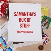 Personalized Keepsake Memory Box - 23698