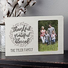 Farmhouse Heart Personalized Family Picture Frame