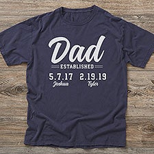 Fathers Day Shirt From Daughter Custom Dad With Kids Names Personalized, Fathers Day Shirts For Dad