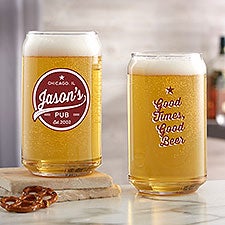 BEER CAN GLASS 16OZ W/COLOR CHANGING VINYL – Pearldaddy Glitters & More LLC