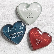 I Love Us Personalized Mini Heart Keepsake - 25248