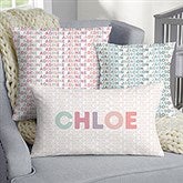 Delicate Name Personalized Throw Pillows - 26254