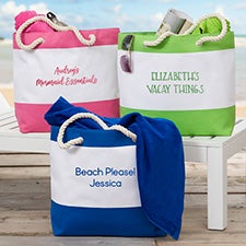 Make Your Own Personalized Beach Bags with Print on Demand