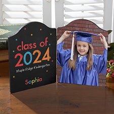 Star Graduate Personalized Kindergarten Graduation Photo Plaque - 26449