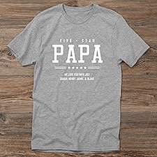 Father's Day 2023 - Personalized Granpa's All Star Team Shirt