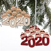2020 Personalized Wood Ornaments - 26869
