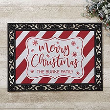 Snow Place Like Home Door Mat, Christmas Doormat