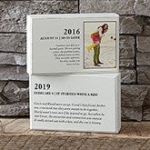 Couples Story Personalized Romantic Photo Shelf Blocks - 28304