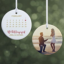 A Date To Remember Personalized Ornaments - 28449