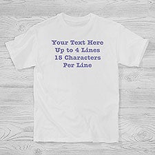 Write Your Own Personalized Kids Shirts - 28949
