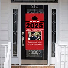 Class Of Personalized Photo Door Banner - 28992