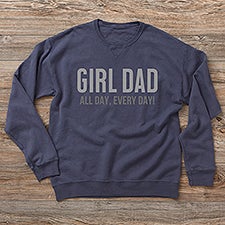 Girl Dad Personalized Dad Sweatshirts - 29284