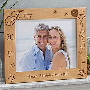 Personalized Birthday Picture Frames - Birthday Memories - 8 x 10