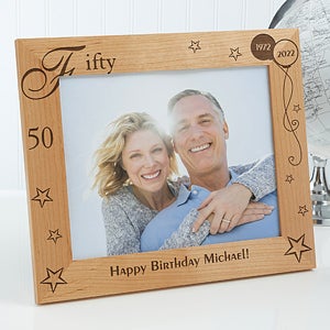 Personalized Birthday Picture Frames - Birthday Memories - 8 x 10