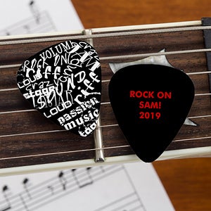 Custom Guitar Picks - Rock On - Set of 20