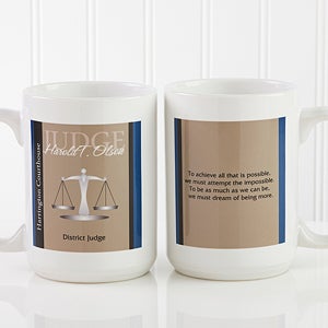 Personalized Large Coffee Mugs for Lawyers - Legal Inspirations