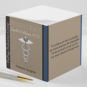 Personalized Note Pads For Doctors - Medical Professions