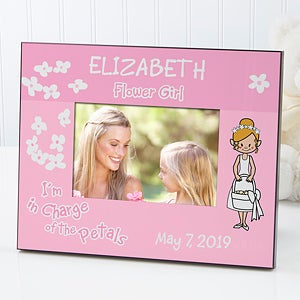 Personalized Flower Girl Picture Frames