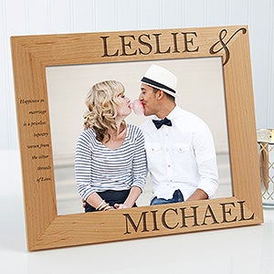 The Perfect Couple Personalized Photo Frame- 8 x 10