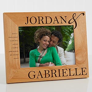 The Perfect Couple Personalized Photo Frame- 5 x 7