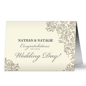 Personalized Wedding Greeting Cards - Your Wedding