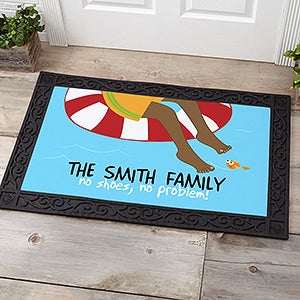 Summer Fun Personalized Doormat- 20x35